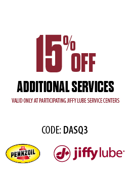 Jiffy Lube Additional Services Coupon
